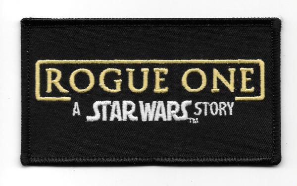 Star Wars Rogue One, A Star Wars Story Movie Name Logo Embroidered Patch UNUSED