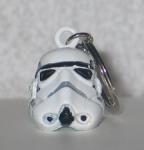 Star Wars StormTrooper Mask / Helmet Solid 3-D Keychain NEW UNUSED
