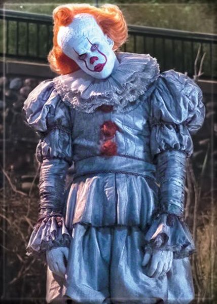 Stephen King's It Chapter Two Pennywise Head Tilt Refrigerator Magnet NEW UNUSED picture