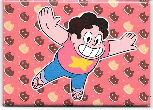 Steven Universe TV Series Flying with Cookie Cat Heads Refrigerator Magnet NEW