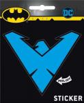 DC Comics Nightwing Blue Eagle V Logo Peel Off Sticker Decal NEW SEALED