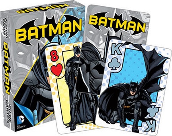 DC Comics Batman Comic Art Illustrated Playing Cards, NEW SEALED