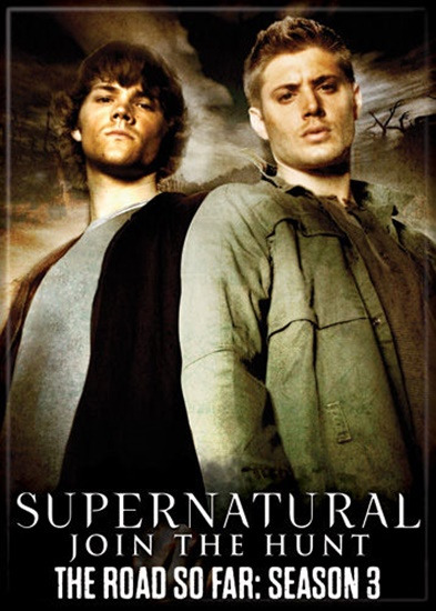 Supernatural TV Series The Road So Far: Season 3 Photo Refrigerator Magnet, NEW