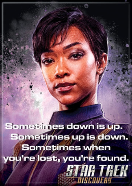 Star Trek Discovery Michael When You're Lost, You're Found Fridge Magnet UNUSED picture