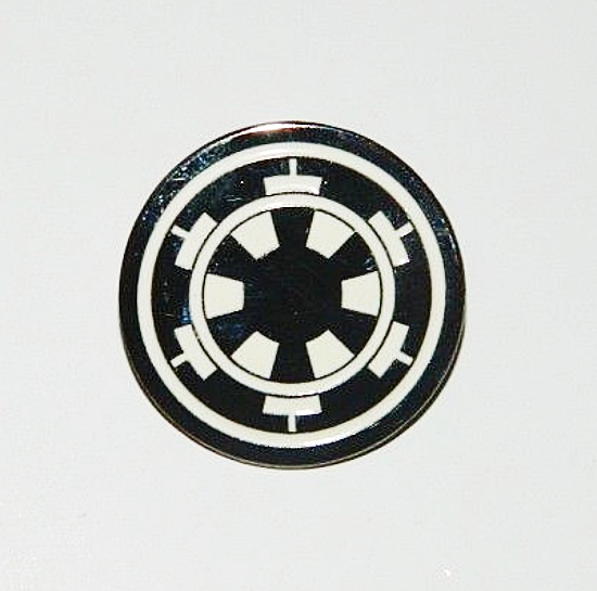 NEW UNUSED Star Wars Imperial Empire Cog Logo Embroidered Patch 