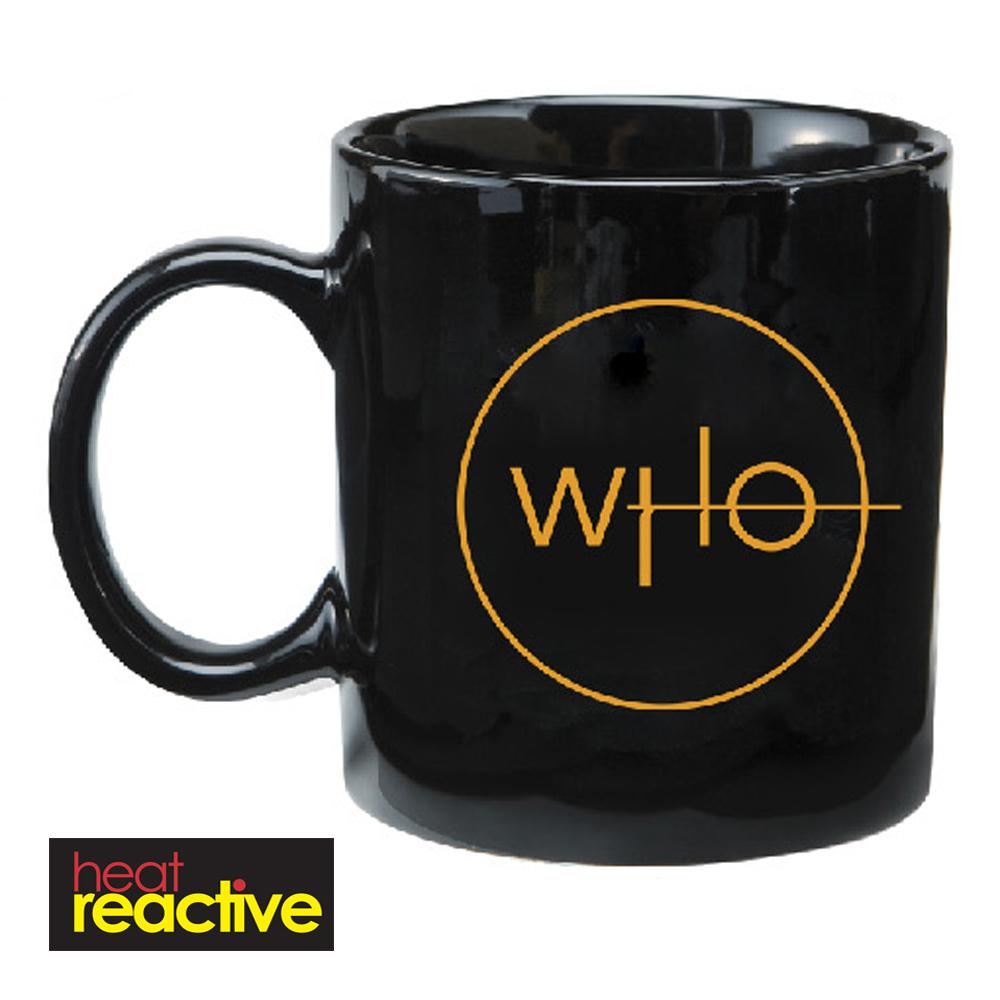 Doctor Who Tardis Blue & Black Doctor #13 Heat Reactive 12 oz Ceramic Coffee Mug picture