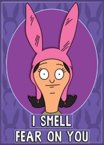 Bob’s Burgers Animated TV Louise I Smell Fear On You Refrigerator Magnet UNUSED picture