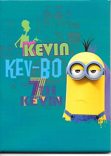 Minions Movie Minion Kevin Kev-Bo 7th Kevin Refrigerator Magnet NEW UNUSED