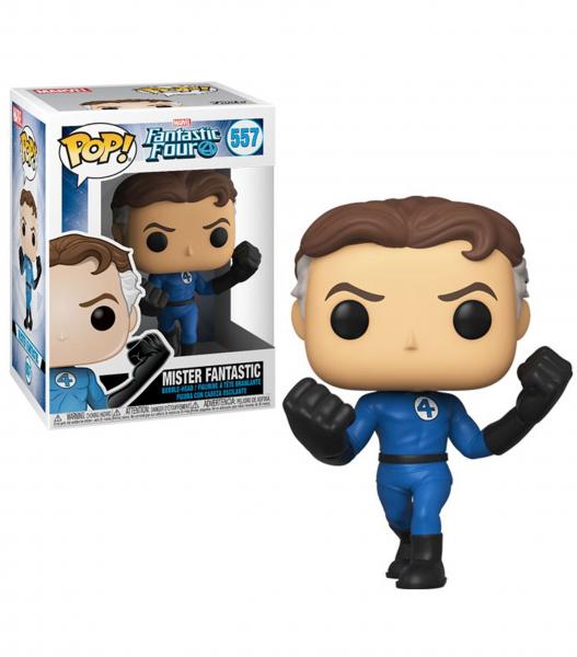 Marvel Comics Fantastic Four Mr. Fantastic Vinyl POP! Figure #557 FUNKO NEW MIB picture