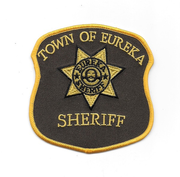 Eureka TV Series Sheriff Logo Embroidered Shoulder Patch NEW UNUSED picture