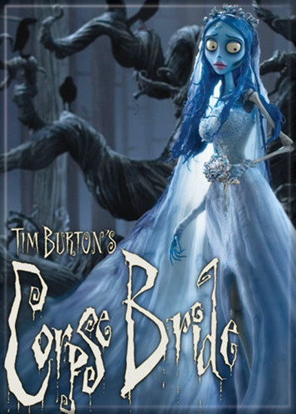 Tim Burton's Corpse Bride Movie Full Bride Image Refrigerator Magnet NEW UNUSED