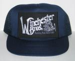 Supernatural Winchester Brothers Patch on a Black Baseball Cap Hat NEW