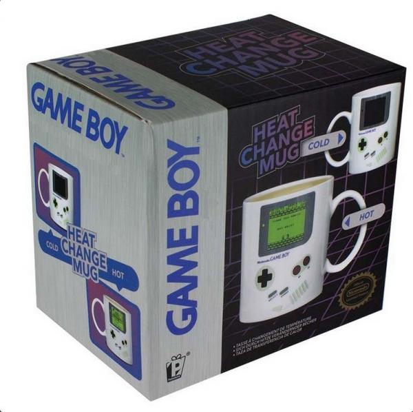 Nintendo Game Boy Heat Change 10 oz Ceramic Mug NEW UNUSED BOXED picture