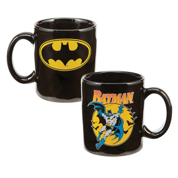 DC Comics Batman Swinging Comic Art Figure 12 oz. Ceramic Mug NEW UNUSED