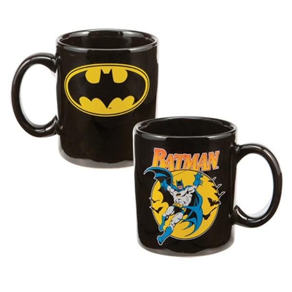 DC Comics Batman Swinging Comic Art Figure 12 oz. Ceramic Mug NEW UNUSED picture