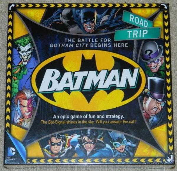 DC Comics Batman Road Trip Battle for Gotham City Board Game, NEW SEALED BOXED picture