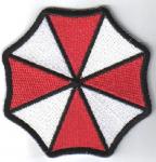 Resident Evil Umbrella Corporation Logo Large Shoulder Embroidered Patch, NEW