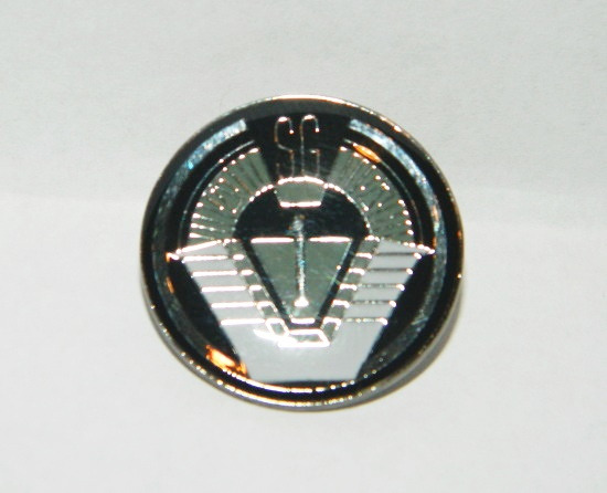 Stargate SG-1 TV Series Group 1 Logo Enamel Metal Pin NEW UNUSED picture