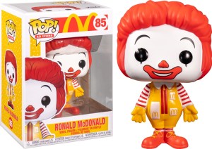 McDonald’s Ronald McDonald Ad ICON Vinyl POP Figure Toy #85 FUNKO NEW MIB picture