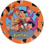 The Flintstones Main Cast Images Cordless 10.5" Diameter Wall Clock NEW BOXED