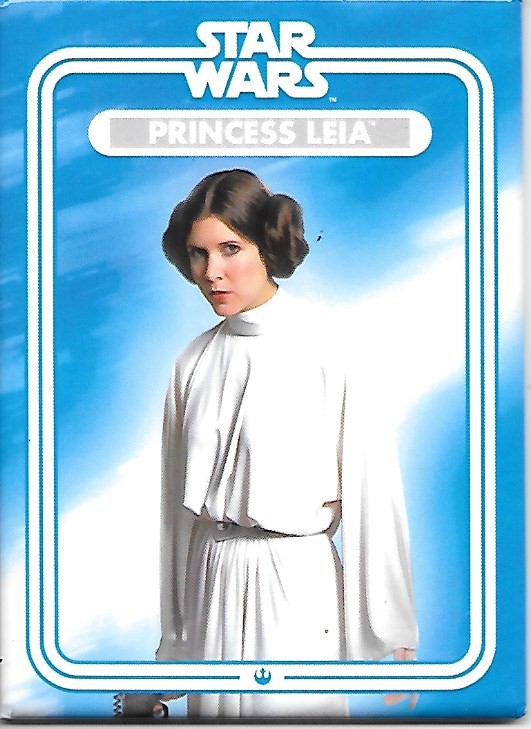 Star Wars Princess Leia with Blaster Photo Image Refrigerator Magnet NEW