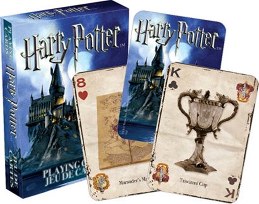 Harry Potter Movies Themed Illustrated Poker Size Playing Cards, NEW SEALED picture