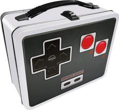 Nintendo Game Power Controller Image Carry All Tin Tote Lunchbox NEW UNUSED picture