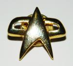 Star Trek: Voyager Small Communicator Metal Enamel Gold Toned Pin NEW UNUSED