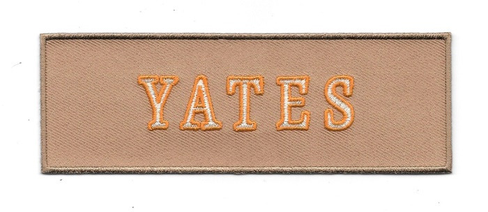 Ghostbusters 2016 Movie Yates Uniform Embroidered Name Chest Patch, NEW UNUSED