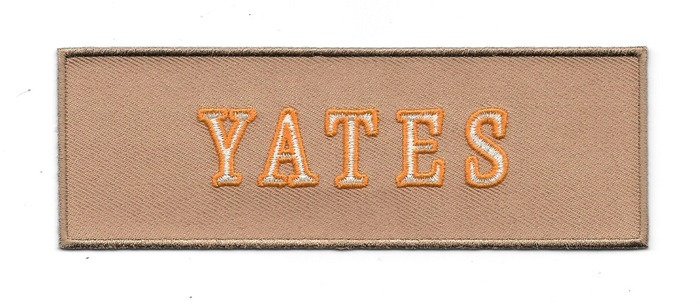 Ghostbusters 2016 Movie Yates Uniform Embroidered Name Chest Patch, NEW UNUSED picture