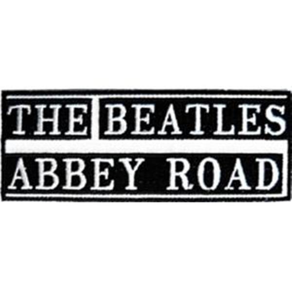 The Beatles Abbey Road Name Logo Embroidered Patch NEW UNUSED picture