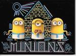 Minions Movie Egyptian Minions and Pyramid Figure Refrigerator Magnet NEW UNUSED