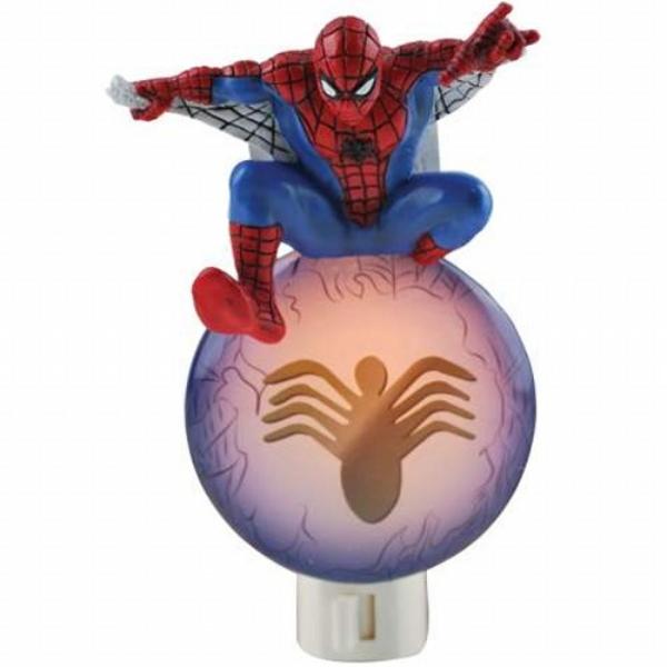 Marvel Comics The Amazing Spider-Man 5" Resin Figure Nightlight, NEW UNUSED
