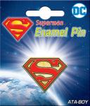 DC Comics Superman Chest S Logo Thick Metal Enamel Pin NEW UNUSED