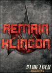 Star Trek Discovery Remain Klingon with Klingon Logo Fridge Magnet NEW UNUSED