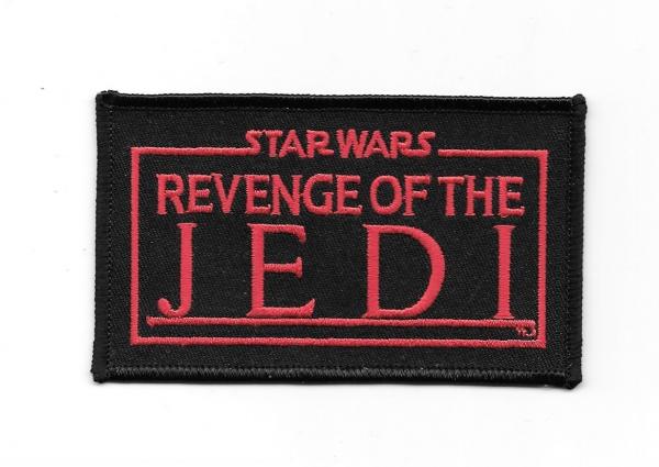 Star Wars Revenge of the Jedi Movie Name Logo Embroidered Patch, NEW UNUSED picture