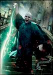 Harry Potter Deathly Hallows Voldemort with Wand Art Image Refrigerator Magnet