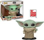 Star Wars Mandalorian The Child Baby Yoda 10″ Super Sized POP! #369 FUNKO MIB