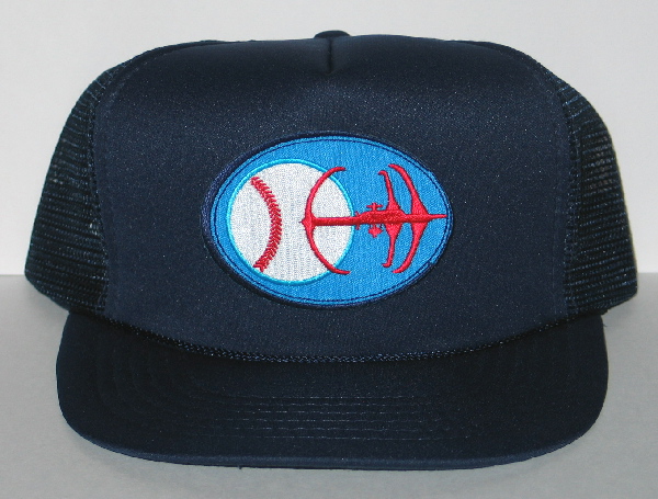 Star Trek Deep Space Nine, Niners Logo Patch Blue Baseball Cap Hat NEW
