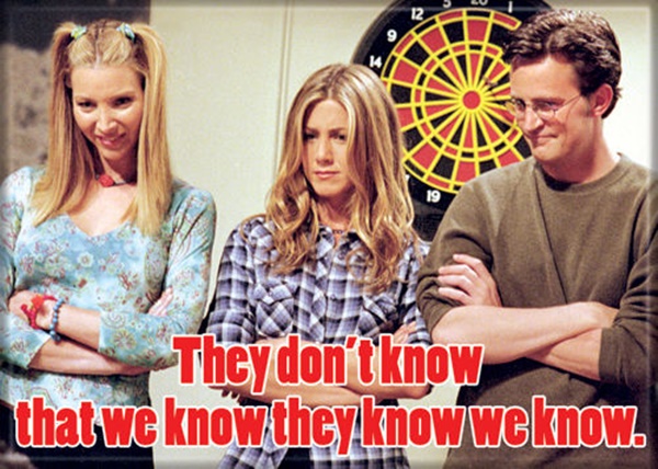 Friends TV Series They Don't Know We Know Photo Image Refrigerator Magnet UNUSED picture