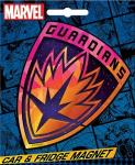 Marvel Comics Guardians of the Galaxy Shield Logo Car Magnet NEW UNUSED