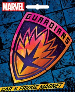 Marvel Comics Guardians of the Galaxy Shield Logo Car Magnet NEW UNUSED