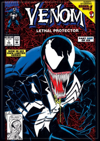 Marvel Comics Venom Lethal Protector #1 Comic Book Cover Refrigerator Magnet NEW picture