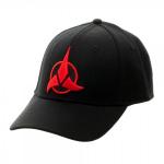 Star Trek Red Klingon Embroidered Logo Adjustable Flex Baseball Cap Hat NEW