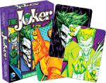 DC Comics Batman The Joker Comic Art Illustrated Playing Cards 52 Images SEALED