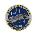 Stargate SG-1 / Atlantis U.S.S. Odyssey Ship Logo Embroidered Patch NEW UNUSED