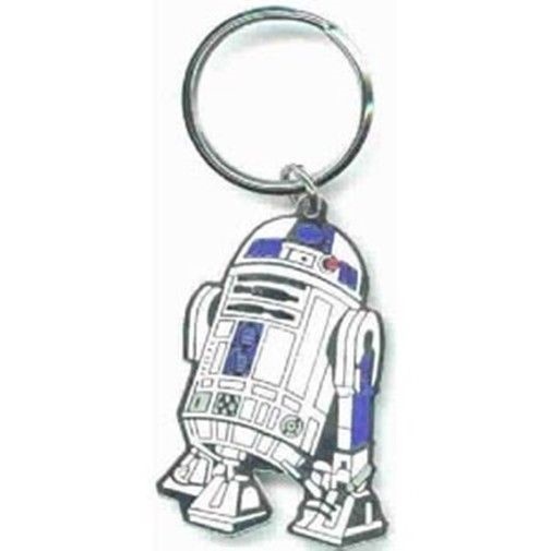 Classic Star Wars R2-D2 Figure Cloisonne Keychain Hollywood Pins 1992 NEW UNUSED picture