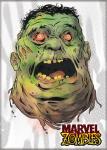 Marvel Zombies The Incredible Hulk Head Art Image Refrigerator Magnet NEW UNUSED