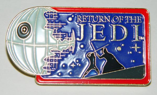 Star Wars: The Return of The Jedi Logo Cloisonne Metal Pin 1994 NEW UNUSED picture