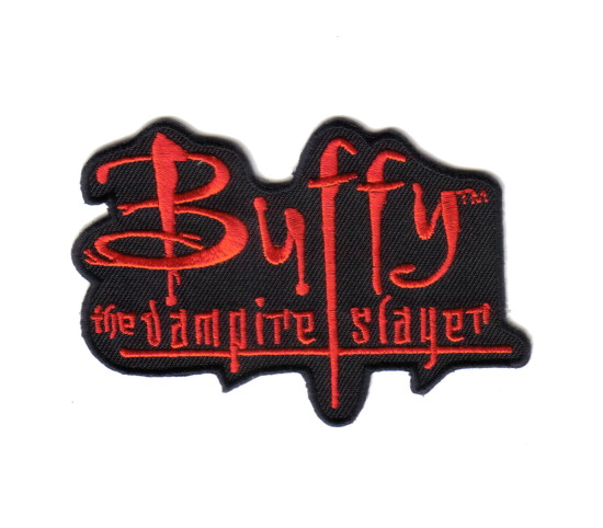 Buffy The Vampire Slayer TV Series Name Logo Embroidered Patch NEW UNUSED